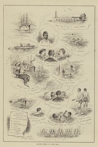 Deportes acuáticos en Port Said de Horace Morehen
